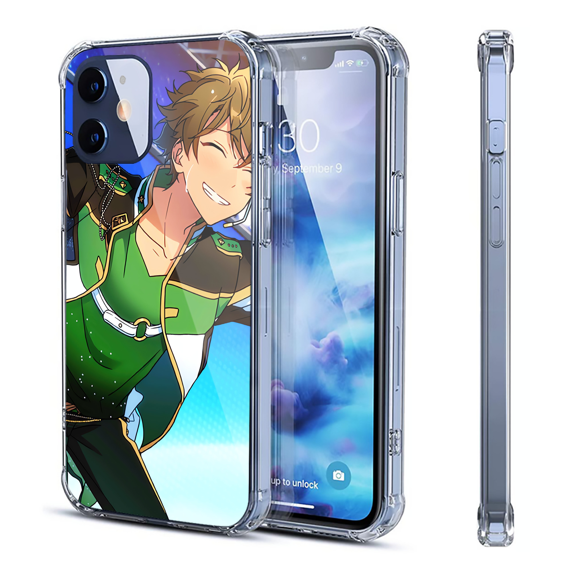 （画像用） あんさんぶるスターズ! Ensemble Stars 【iPhone 12シリーズ対応】透明スマホケース（クリアソフトケース）